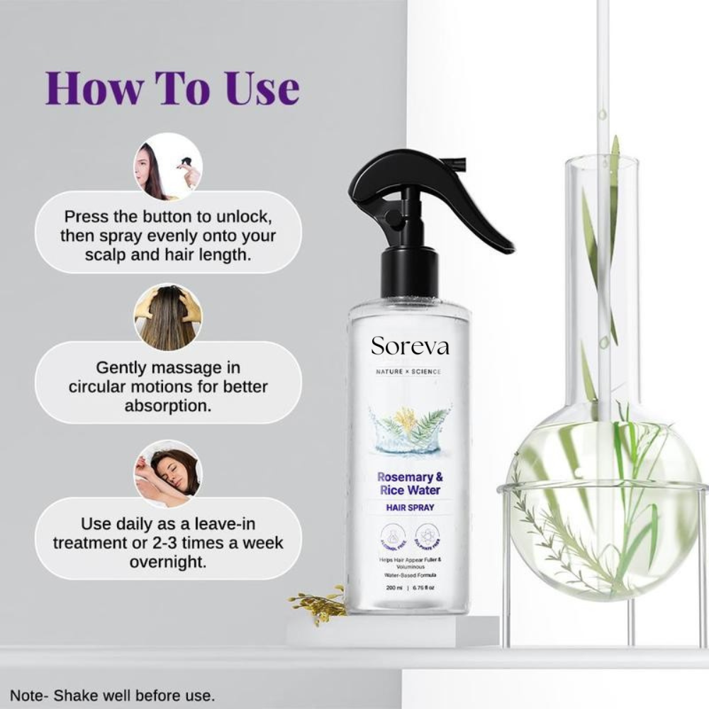Rosemary Water and Rice Water