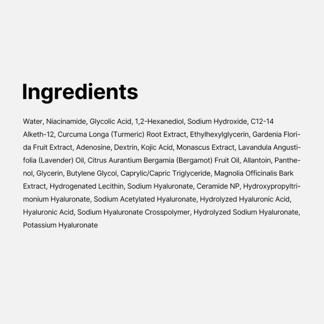 Kojic Acid Turmeric Toner