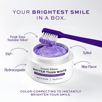 Soreva Purple Teeth Whitening Powder