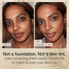 Color-correcting tinted serum