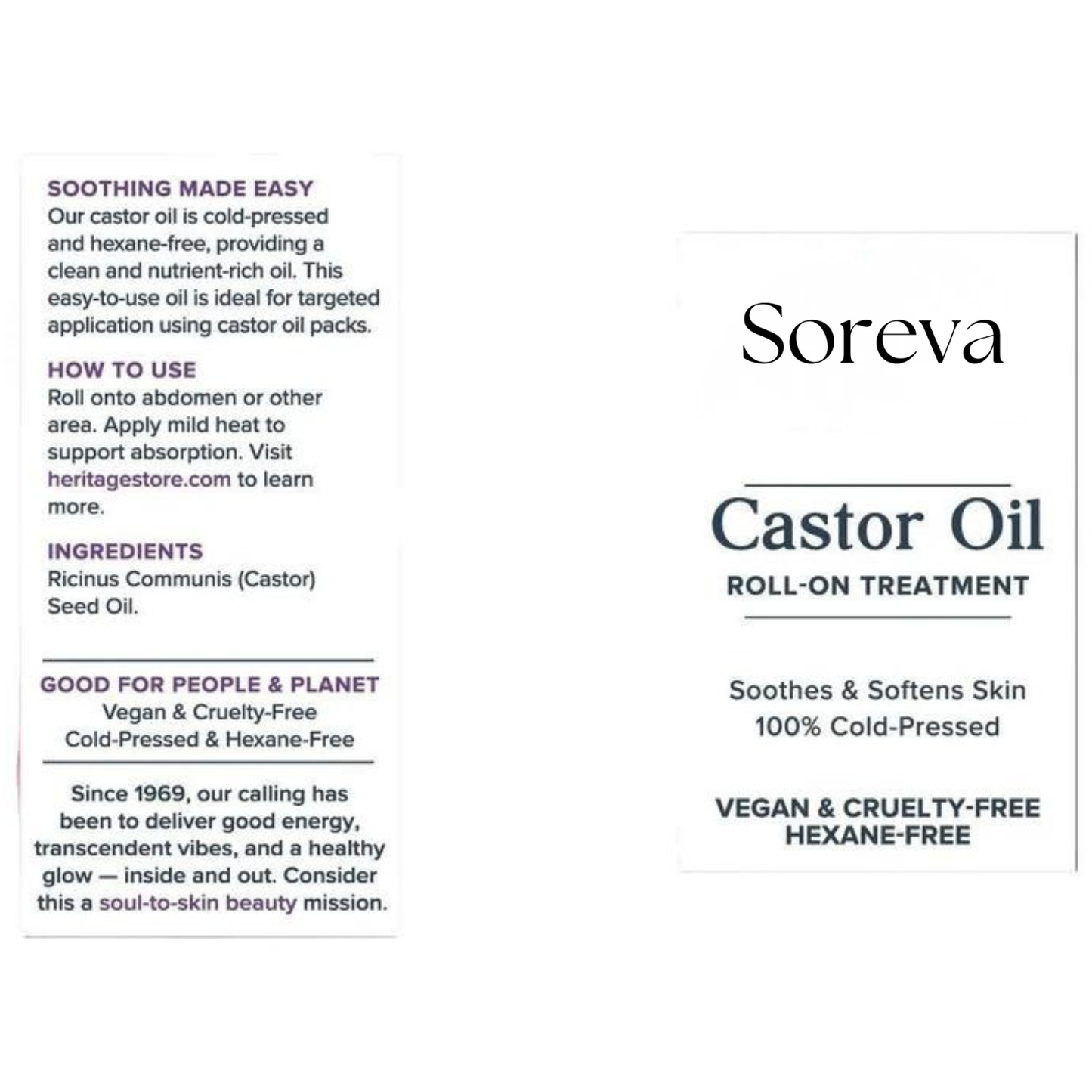 Castor Oil Roll-On