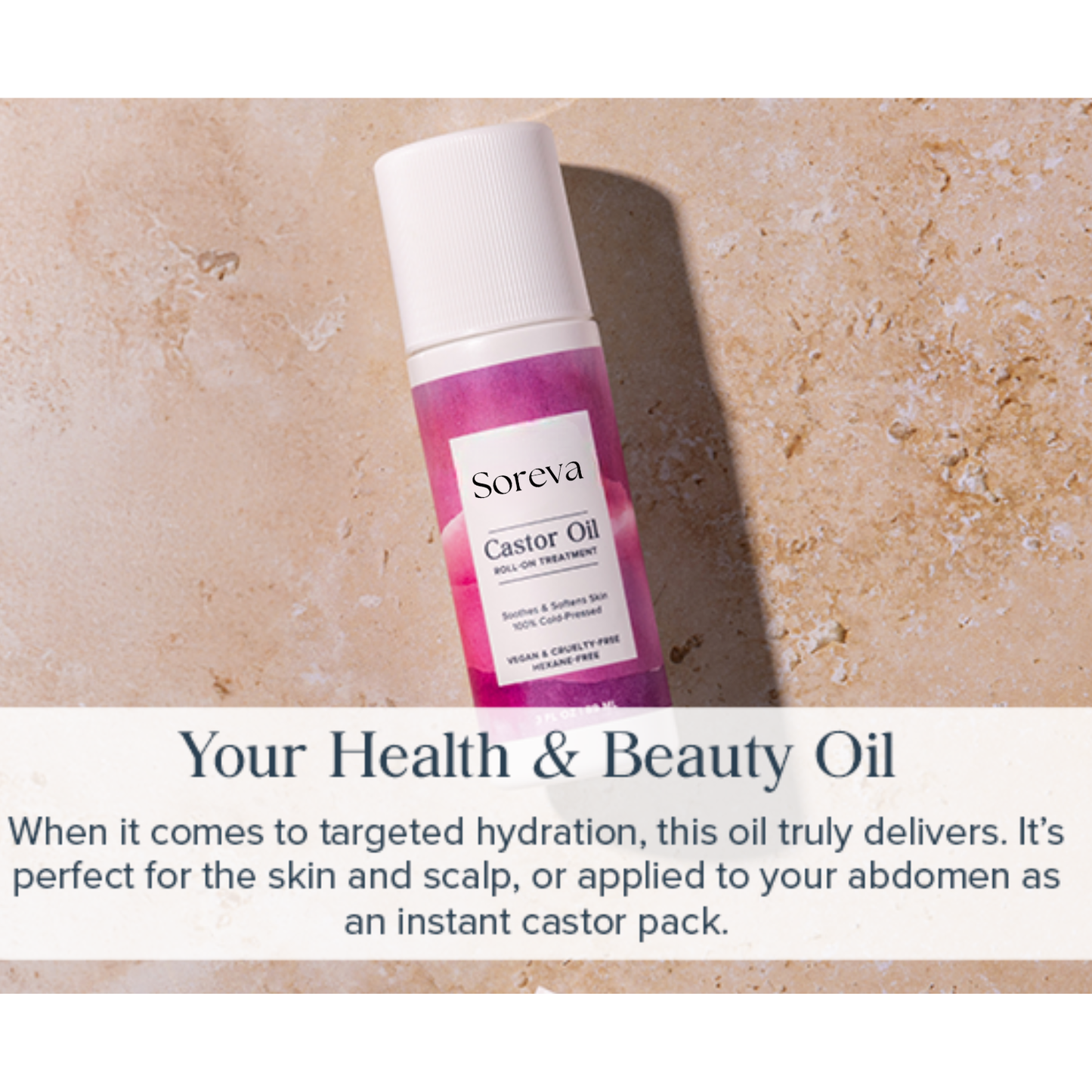 Castor Oil Roll-On
