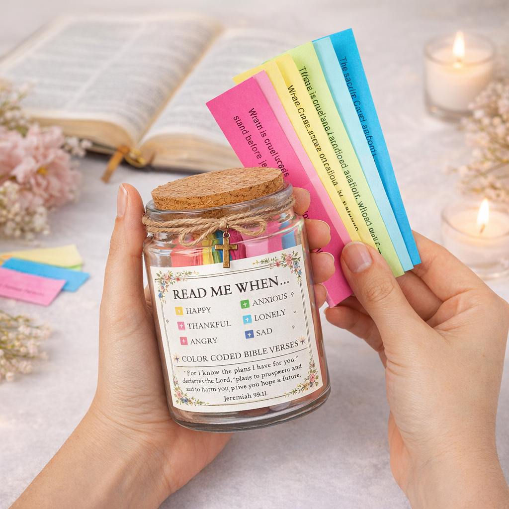 90 Days Bible Verse Jar