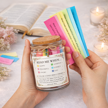 90 Days Bible Verse Jar