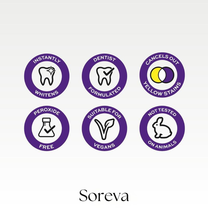 Soreva Purple Teeth Whitening Powder