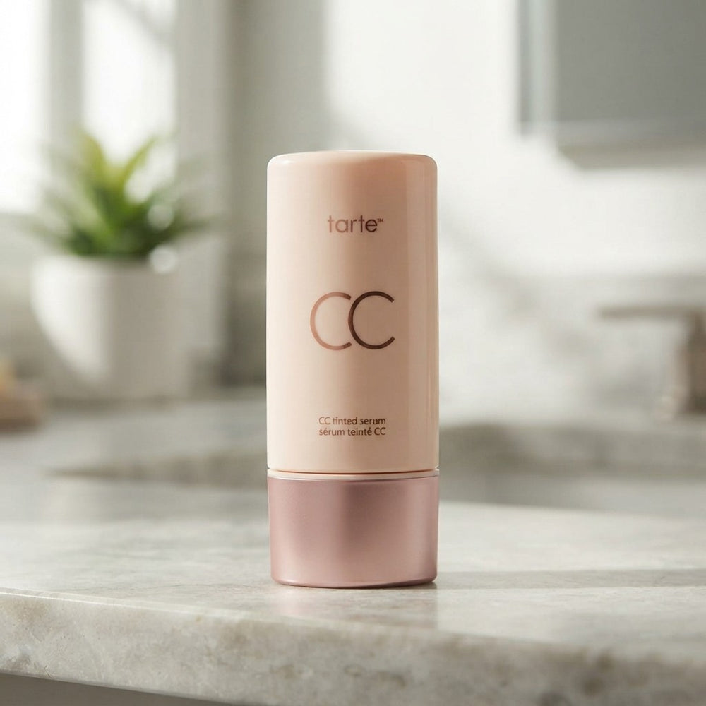 Color-correcting tinted serum